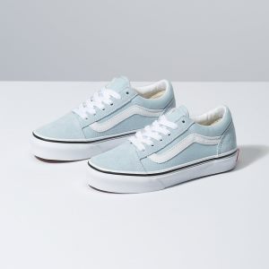 Vans Erkek Çocuk Spor Ayakkabı Old Skool Mavi/Beyaz | 81642-968